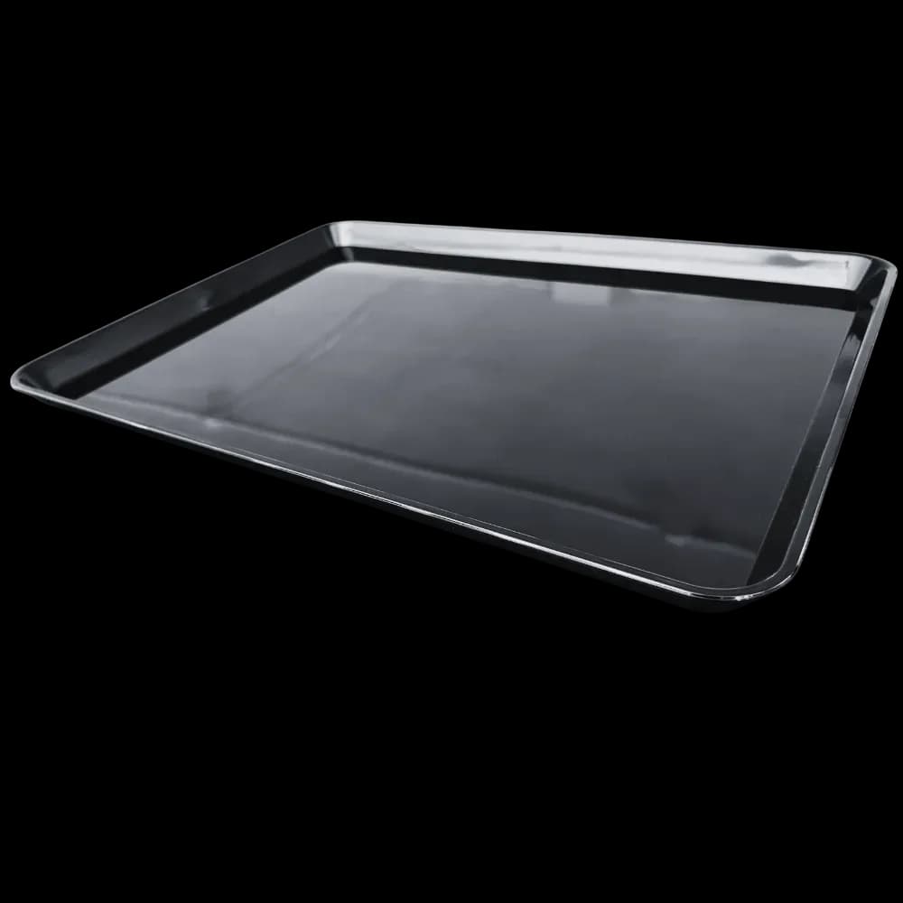 Charola de servicio 14*18" negra PC, charolas meseros, se vende en caja de 24