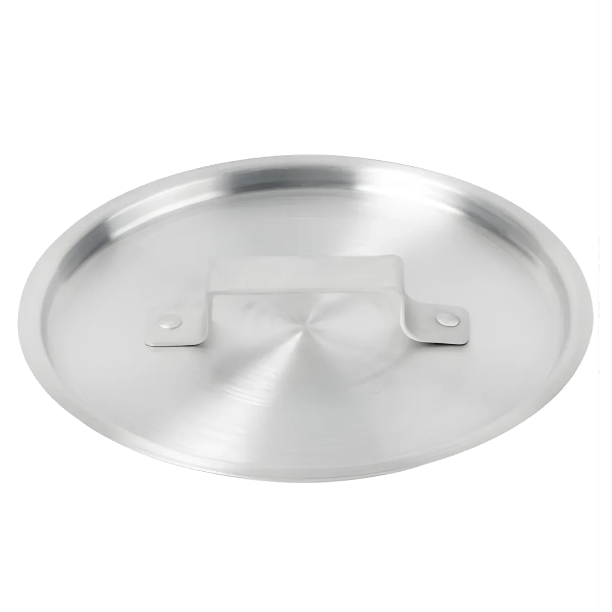 Tapa cazo conico aluminio 2.75L, tapas, se vende en caja de 6