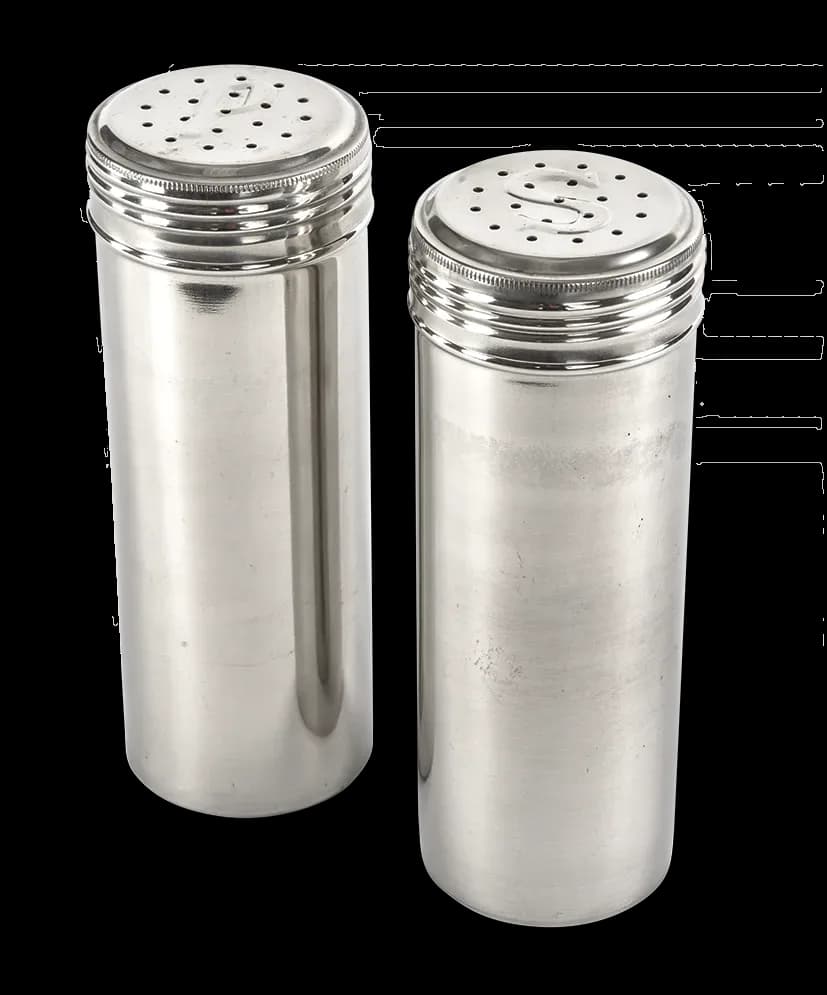 Espolvoreador 20 Oz "S" AI, espolvoreadores, se vende en caja de 12