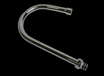 Cuello de ganso movil de 5 1/2" para mezcladora, griferia, se vende en caja de 1