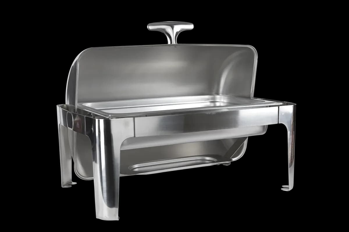 Chafer lujo plateado linea económica, chafers lujo, se vende en caja de 1