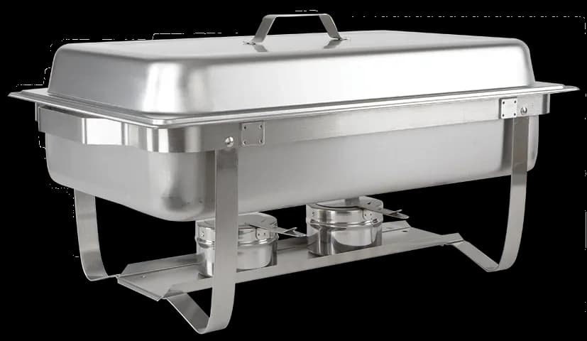 Chafer importacion replegable agarradera acero inox, chafers economico, se vende en caja de 1