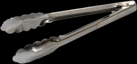 Pinza para pan 9.5" AI cal 18 abrillantadas, pinzas, se vende en caja de 12