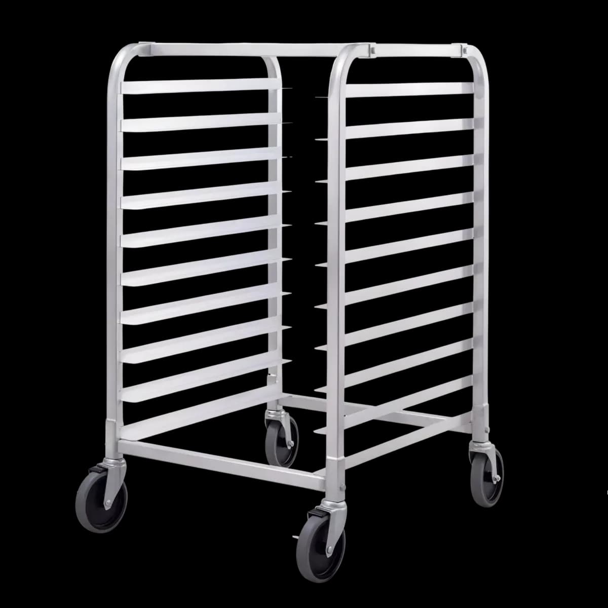 Rack para charola panadera capacidad 10 charolas, rack charolas, se vende en caja de 1