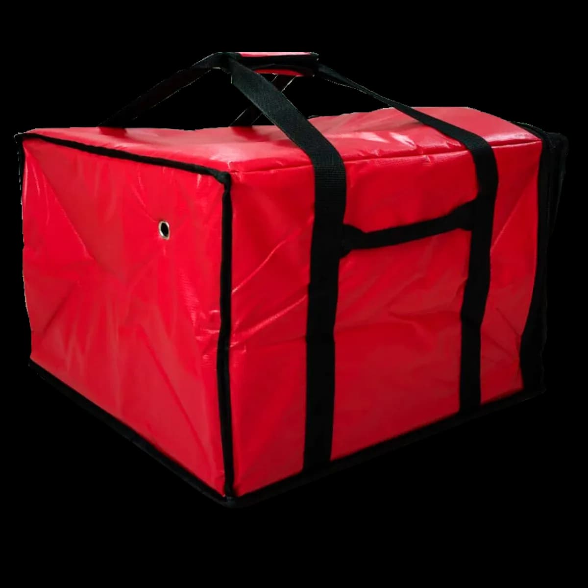 Bolsa termica para pizza color rojo 20" X 19" X 13", bolsa termica pizza, se vende en caja de 5