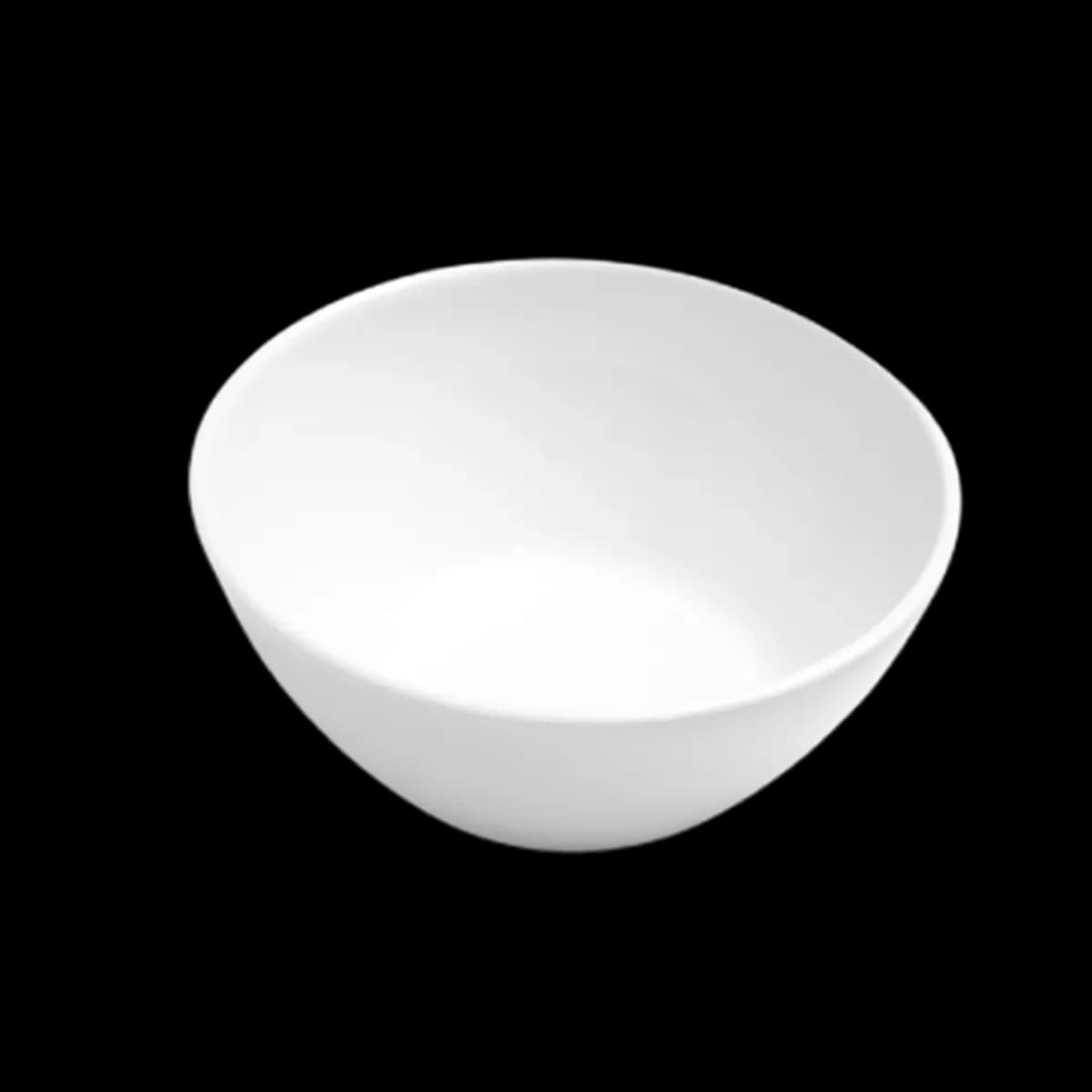 Bowl melamina (13.9*6CM) premium blanco, melamina lujo, se vende en caja de 72