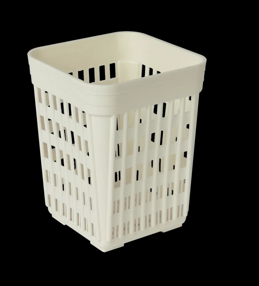 Portacubiertos de plástico con fondo de malla gruesa, porta cubiertos, se vende en caja de 6