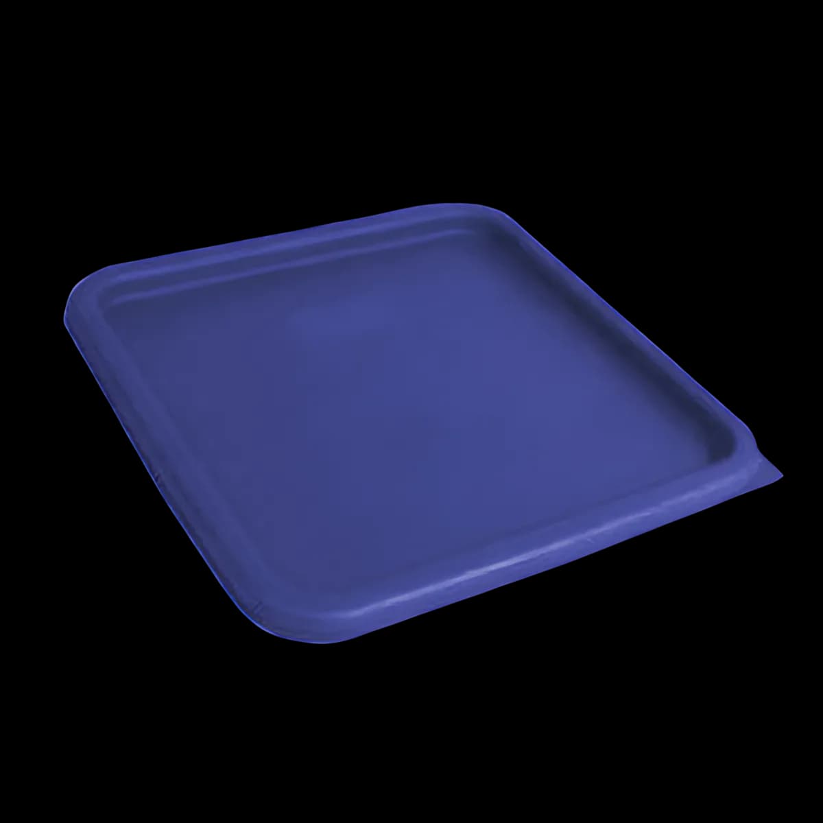Tapa P contenedor PC cuadrado 12L y 18L azul, contenedores, se vende en caja de 12