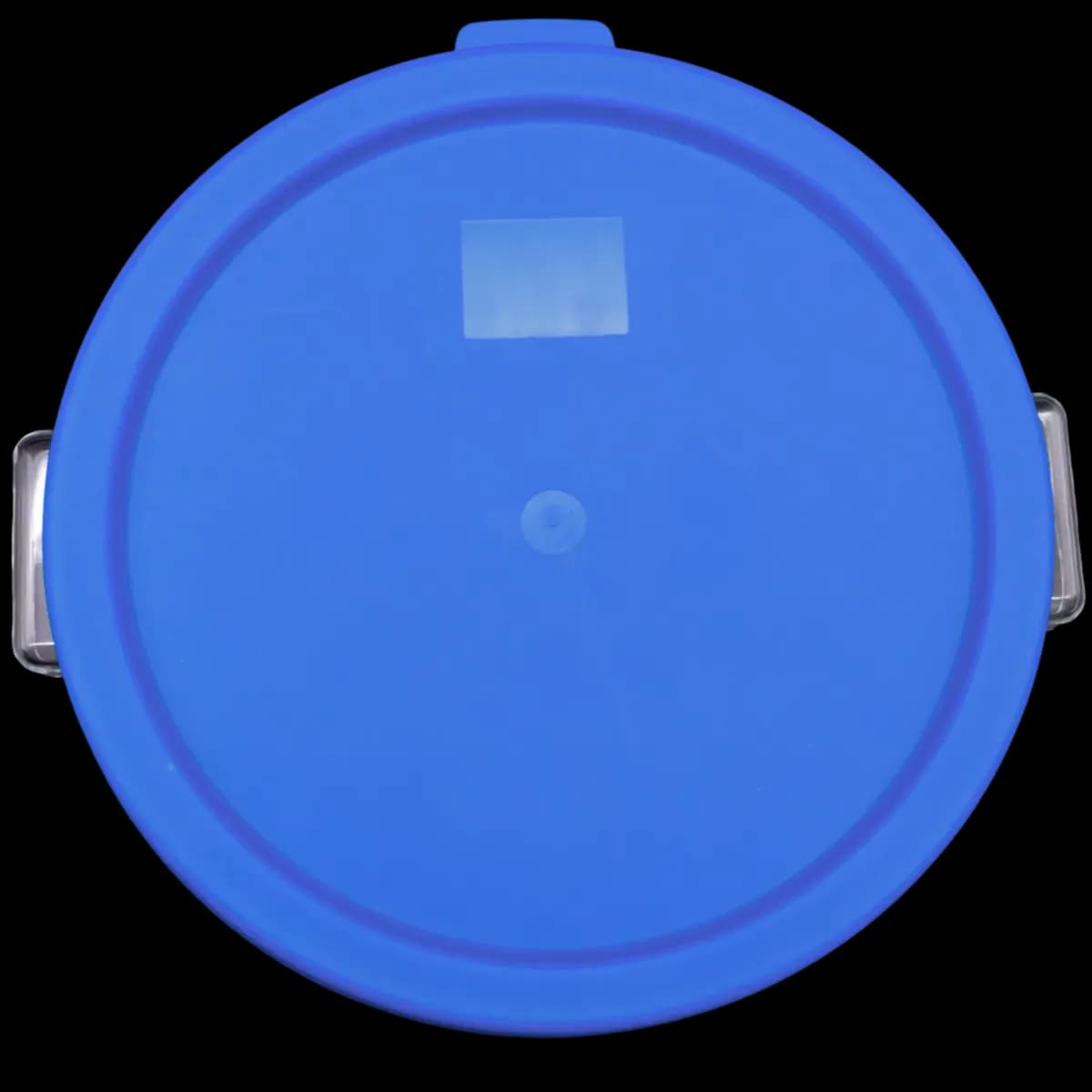 Tapa P contenedor PC redondo 10L 15L y 18L azul, contenedores, se vende en caja de 12
