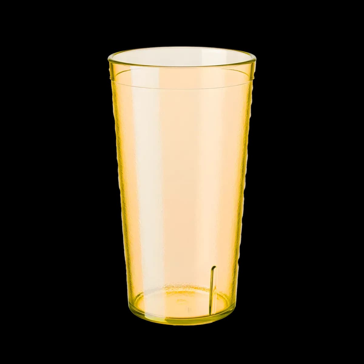Vaso PC 12 Oz amarillo, vasos, se vende en caja de 204