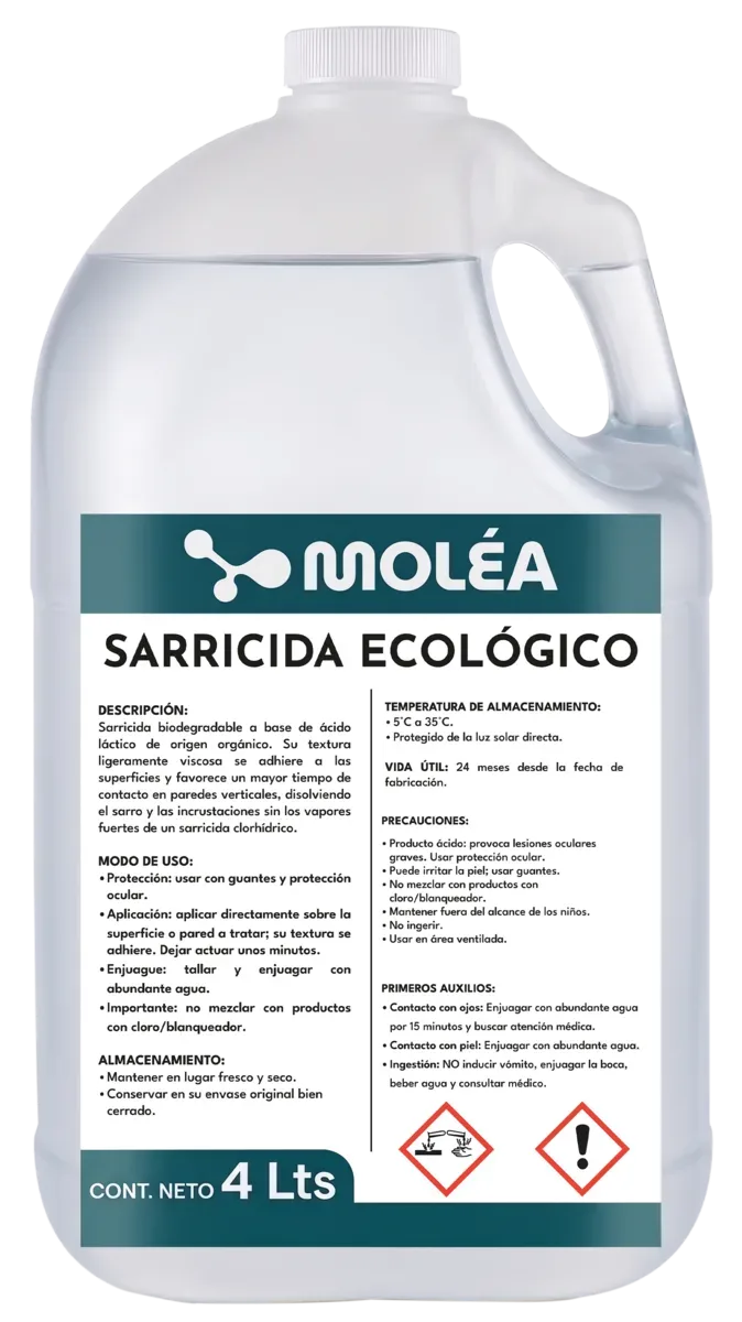 Sarricida ecológico, quimicos limpieza, se vende en caja de 3